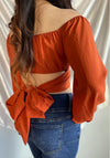 Hera Crop Top (rust)